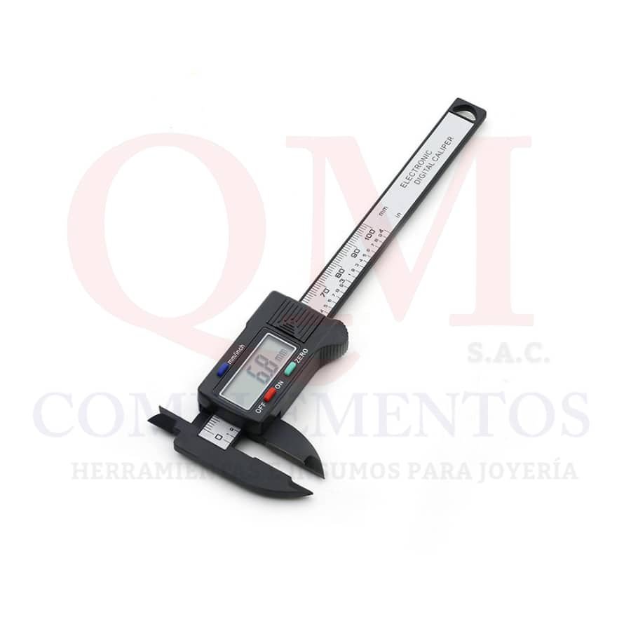 VERNIER DIGITAL PLASTICO 100 X 0.1 MM