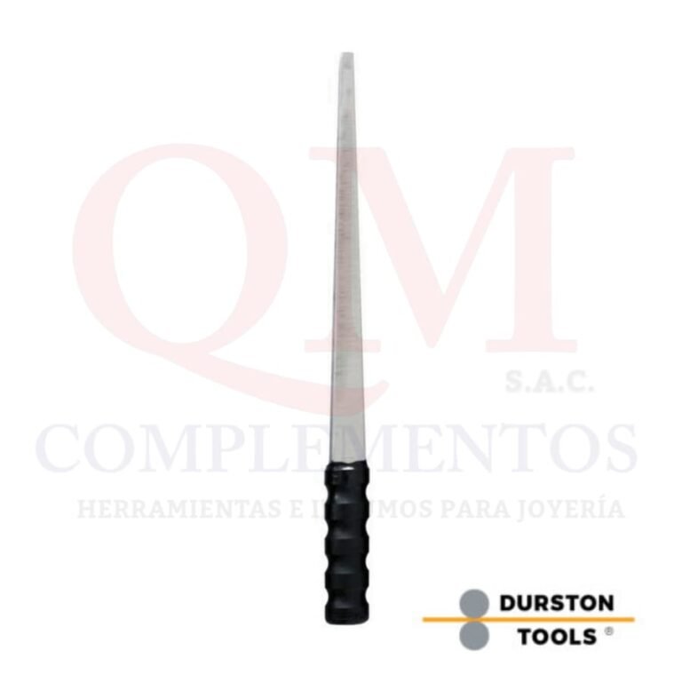 LASTRA DE ACERO CUADRADO BISELADA 6.5-18 X 240 MM (DURSTON)