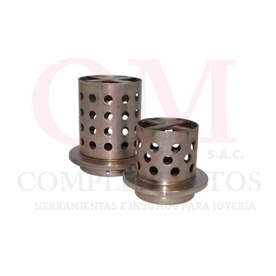 CILINDRO PERFORADO DE ACERO INOXIDABLE