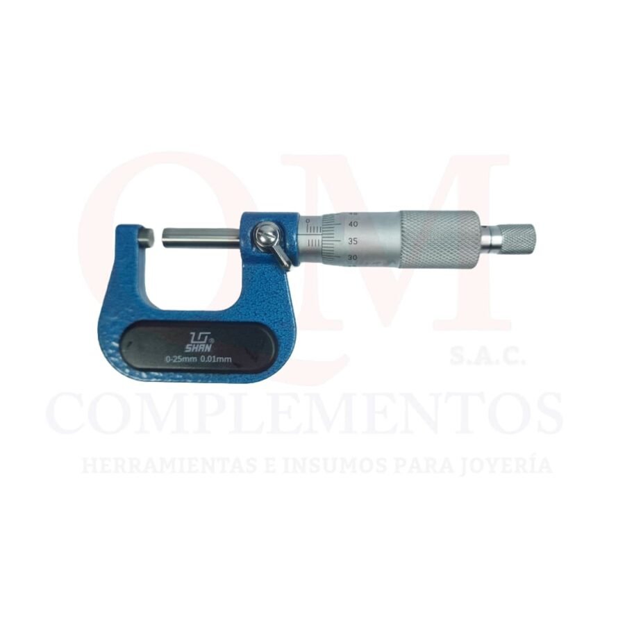 MICROMETRO 25 X 0.01 MM (SHAN)