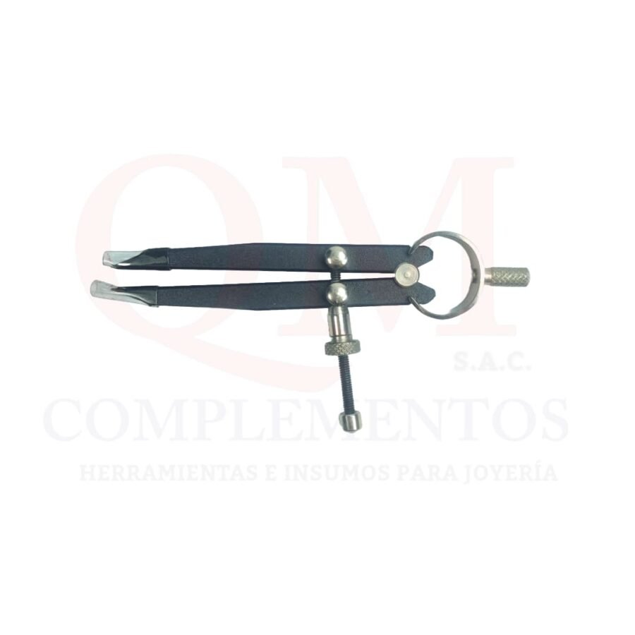 COMPAS PLANO NEGRO (SPARTAN) - Imagen 2