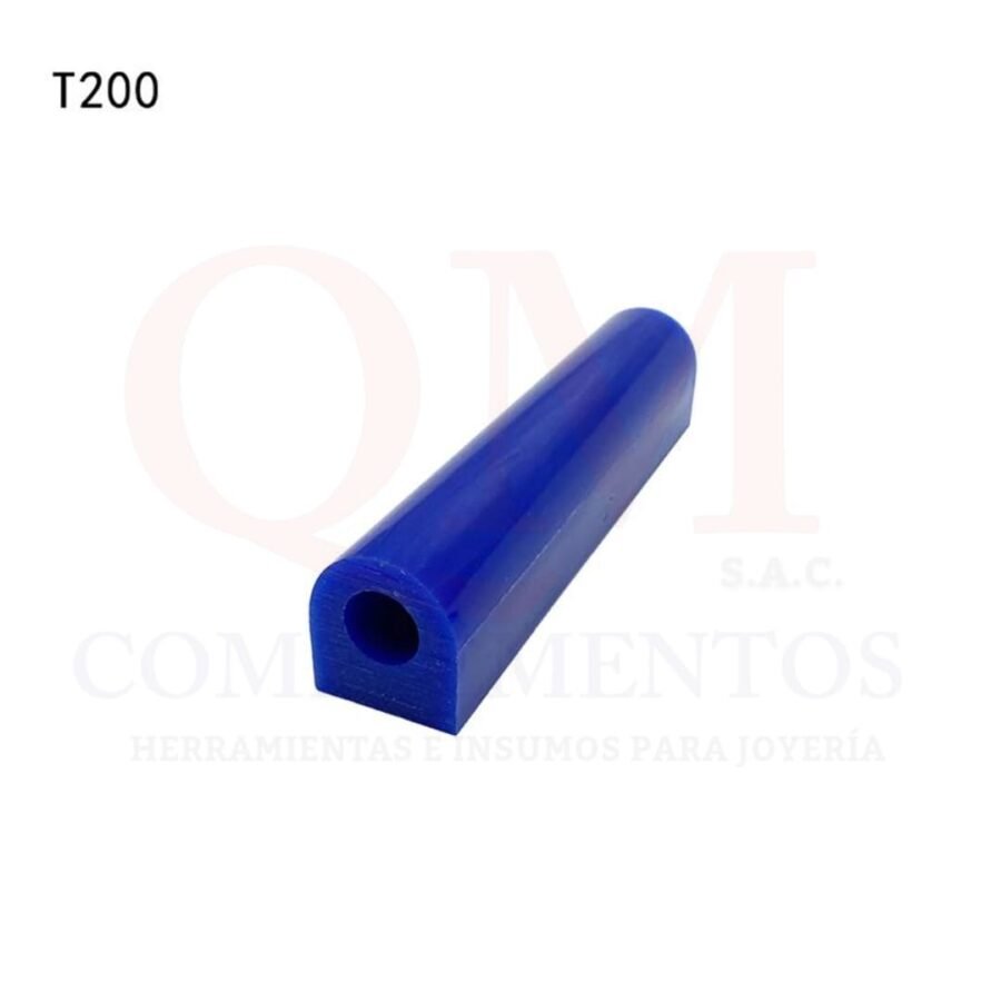 CERA EN TUBO COSTADO PLANO AZUL "T-200"