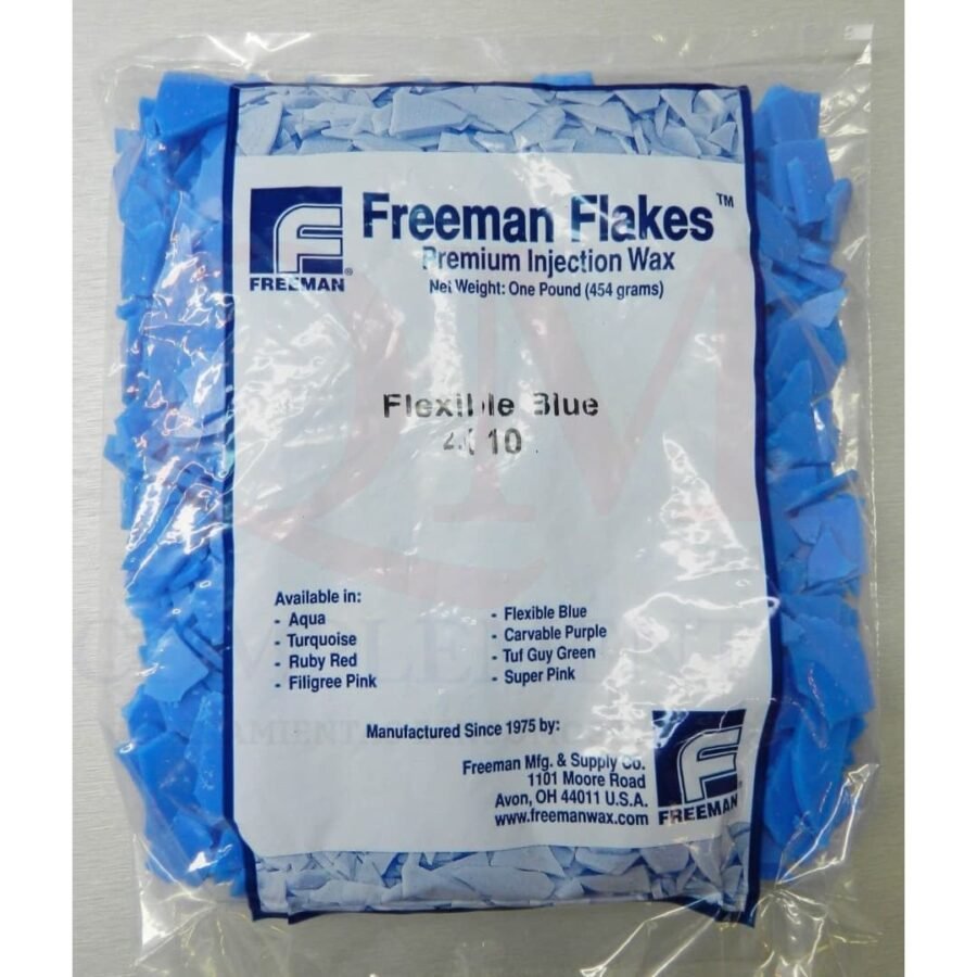 CERA PARA INYECTAR "FLEXIBLE BLUE" 1 LB (FREEMAN) - Imagen 2