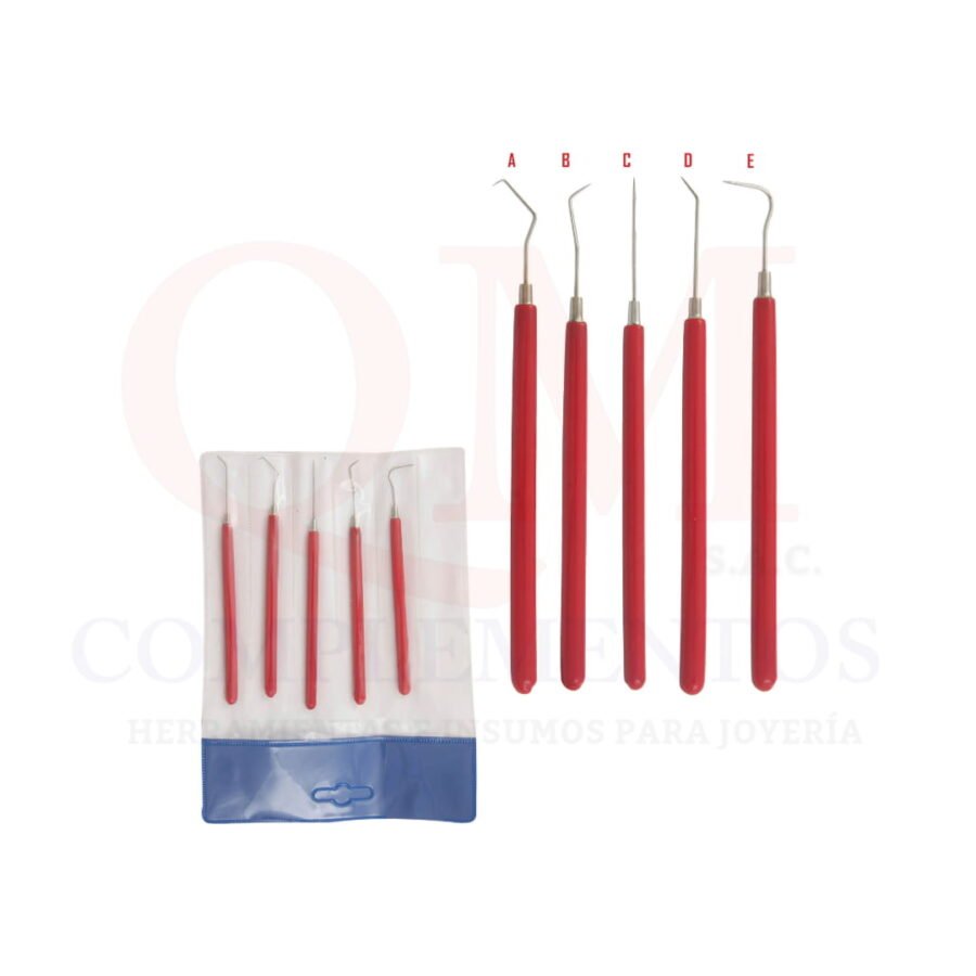 SET 5 SONDAS PARA CERA M.PVC (SPARTAN)