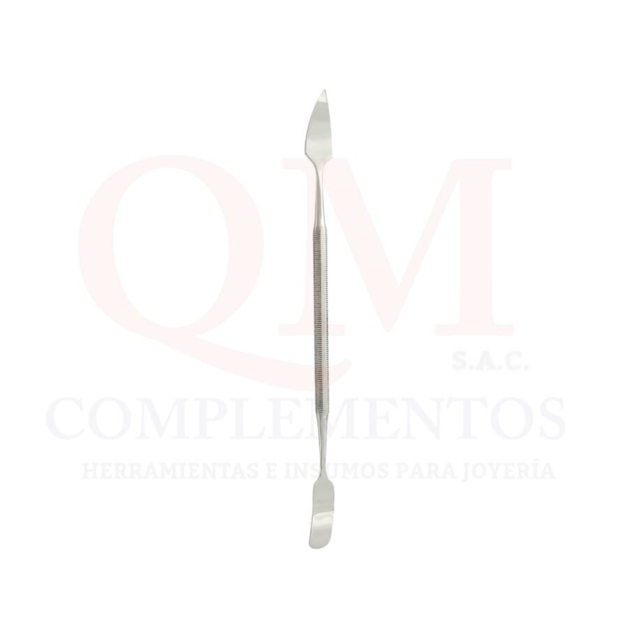 ESPATULA DOBLE PARA CERA "GRITMAN" # 19 (SPARTAN)