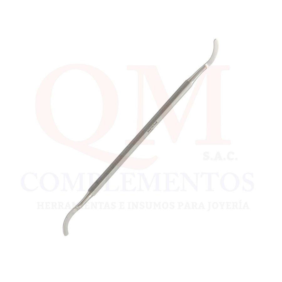 ESPATULA DOBLE PARA CERA "HEIDEMANN" # 5 (SPARTAN)