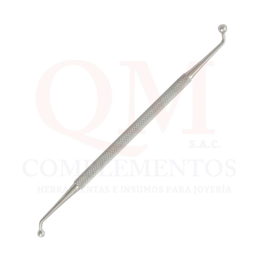 TALLADOR DOBLE PARA CERA "BALL-POINT" 1 & 2 MM (SPARTAN)