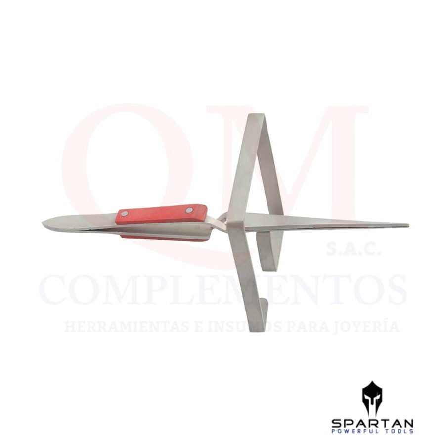 PINZA A PRESION RECTA CON SOPORTE M.MADERA 165 MM (SPARTAN)