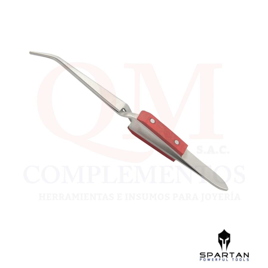 PINZA A PRESION CURVA M.MADERA 165 MM (SPARTAN)