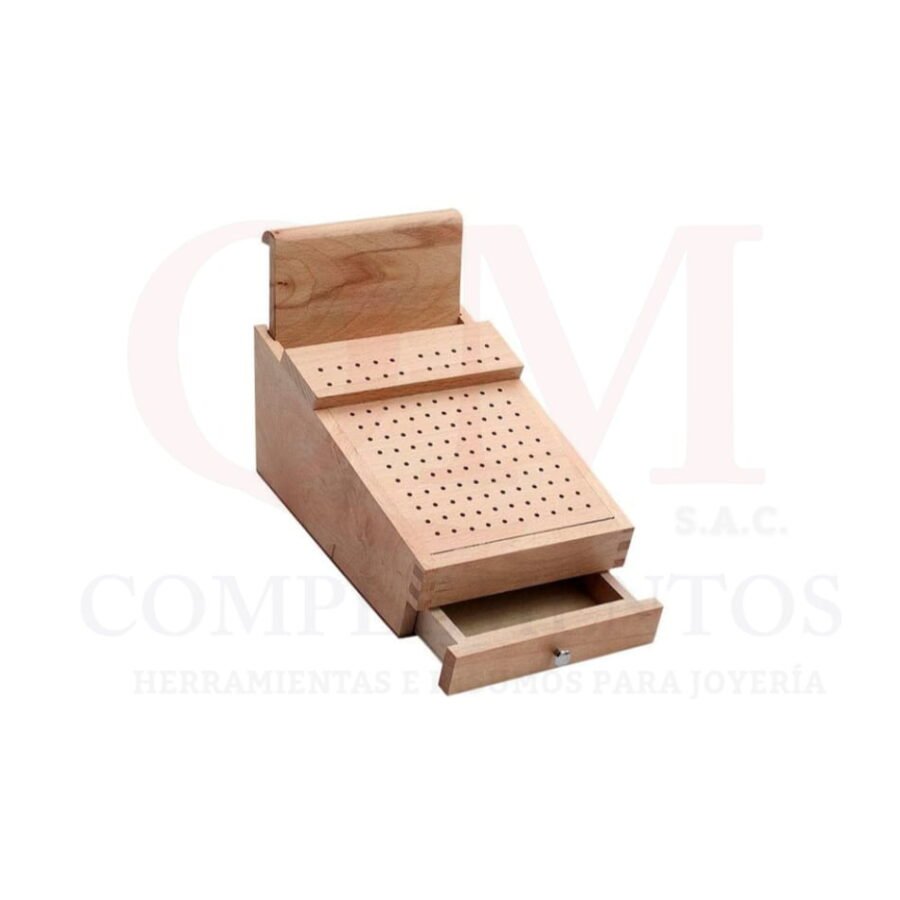 PORTA HERRAMIENTAS DE MADERA CON CAJON "PROLINE"