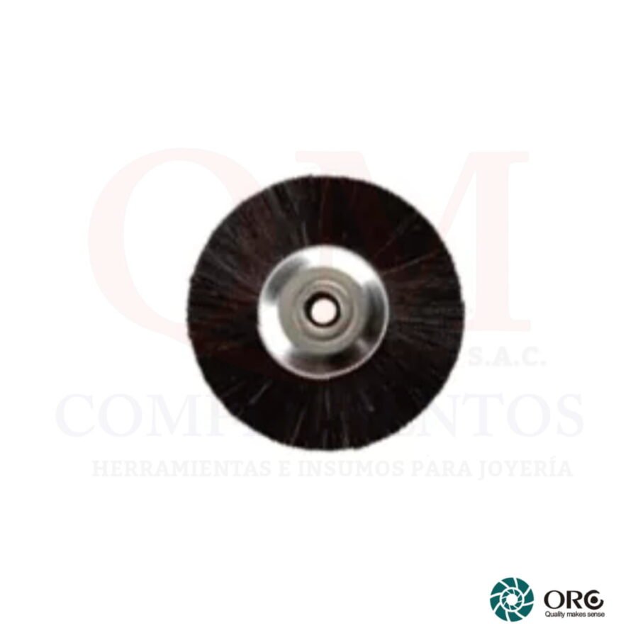ESCOBILLA NEGRA MINI 25 MM (ORO)