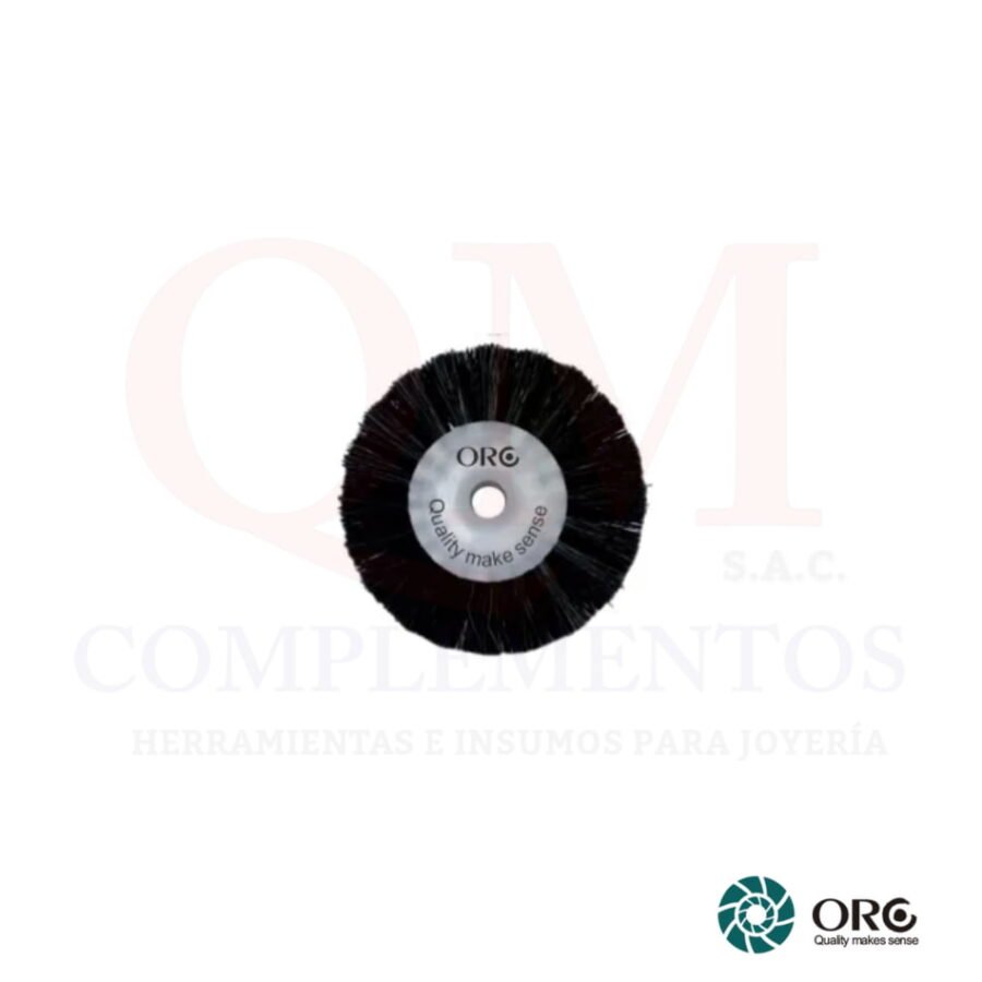 ESCOBILLA NEGRA CE.PLASTICO "ECOLINE" 2 FL X 52 MM (ORO)