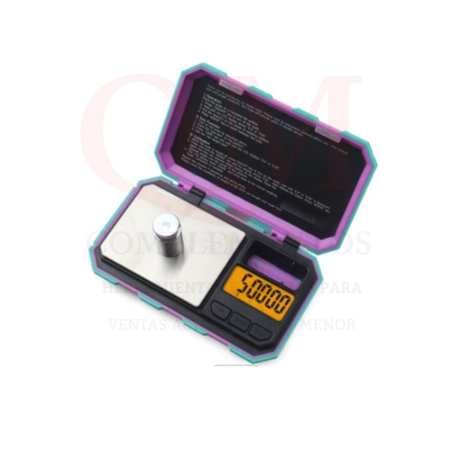 BALANZA DIGITAL MORADA "UF200H" 200 X 0.01 GR (UNIWEIGH)