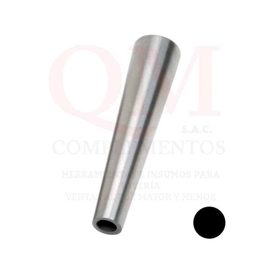 CONERA DE ACERO REDONDA 38-75 X 380 MM