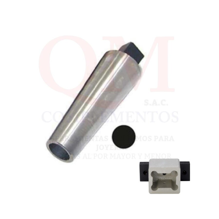CONERA DE ACERO REDONDA MONTABLE 42-68 X 185 MM