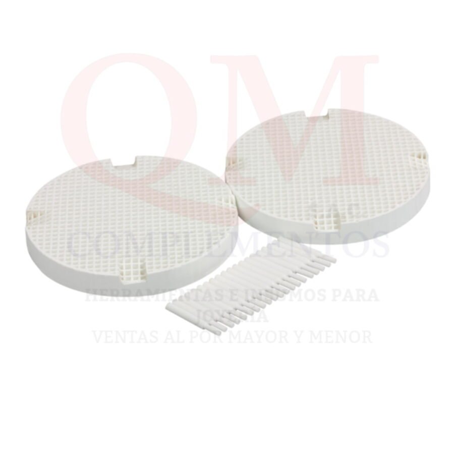 PIEDRA PARA SOLDAR CERAMICA "HONEYCOMB" 80 MM CON 20 PINES